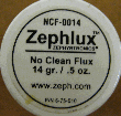 Flux canister lid
