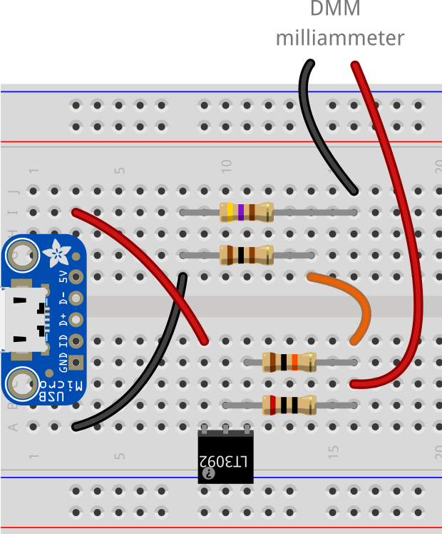 current divider circuit - measure I1