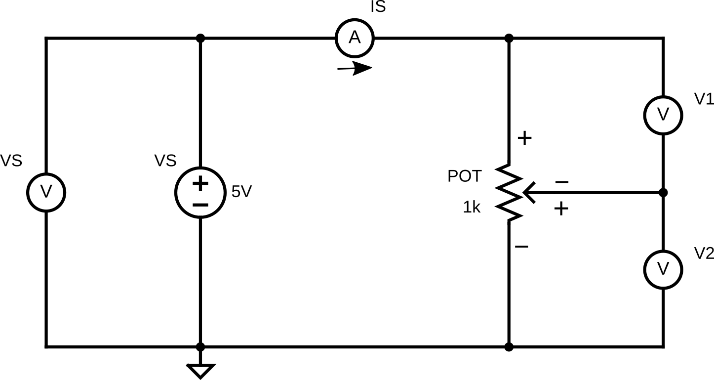 potentiometer divider circuit