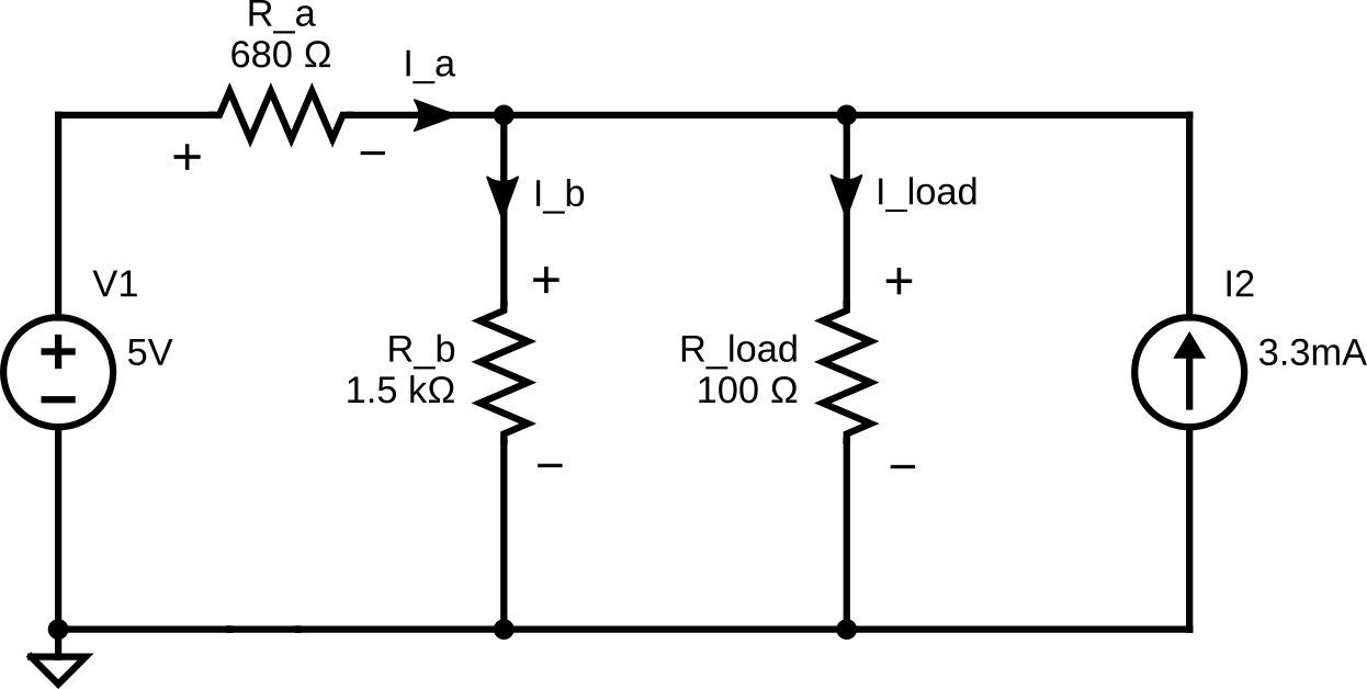 the test circuit