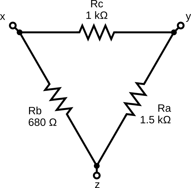 delta test circuit