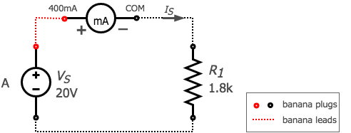 figure 8. Ohm’s Law Test Circuit